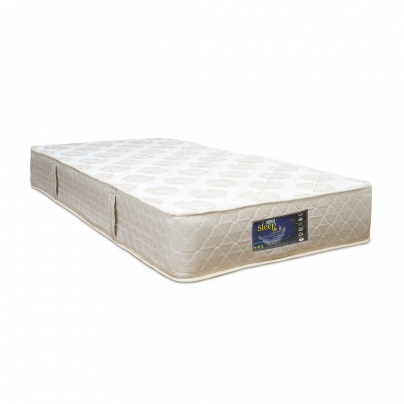 Sleep On It Silver Single White Gold Fabric 107x190 cm Sleep On It Silver Single White Gold Fabric 107x190 cm