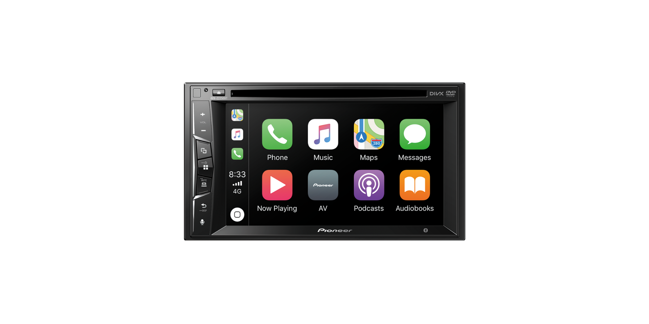 Pioneer AVH-Z2250BT DVD Multimedia AV Receiver