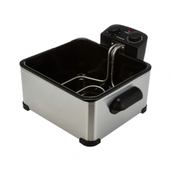 Frigidaire FDDF1002 4L Dual Tray Electric S/S Deep Fryer