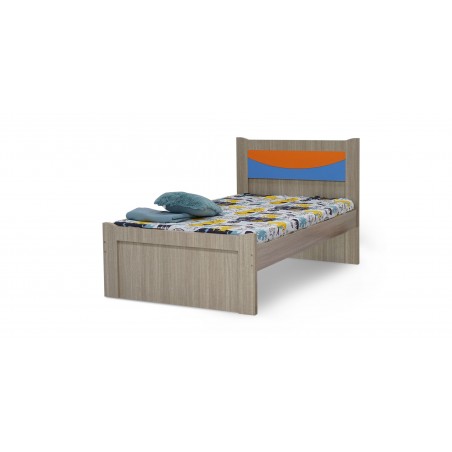 Zermatt Bed 108x190cm In Melamine MDF