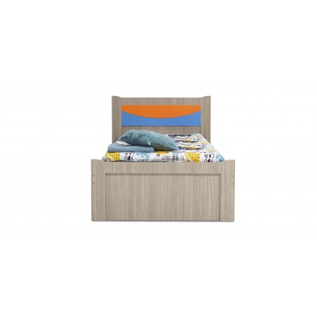 Zermatt Bed 108x190cm In Melamine MDF