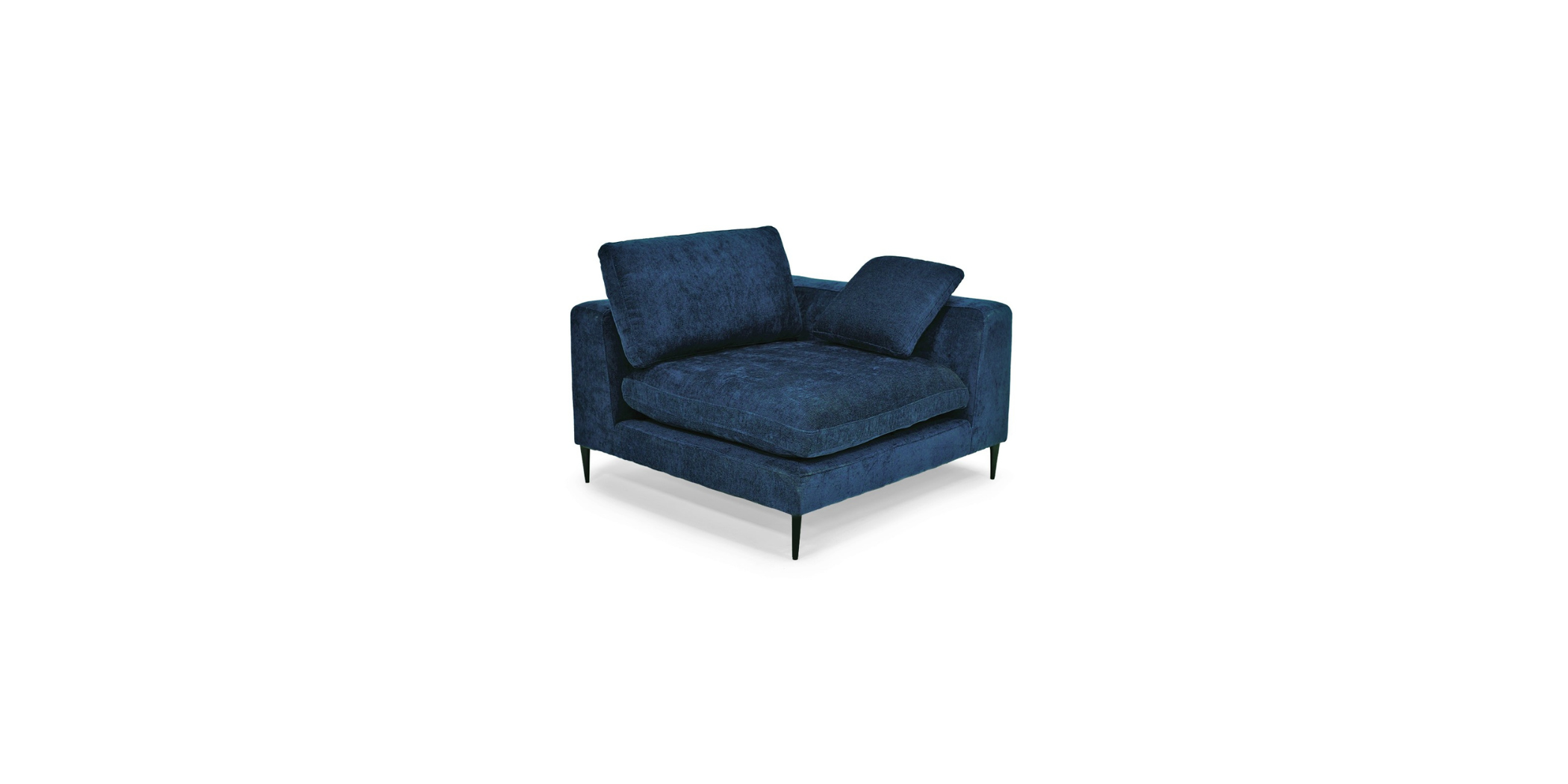 Tamarin Reversible Corner D.Blue Col Fabric