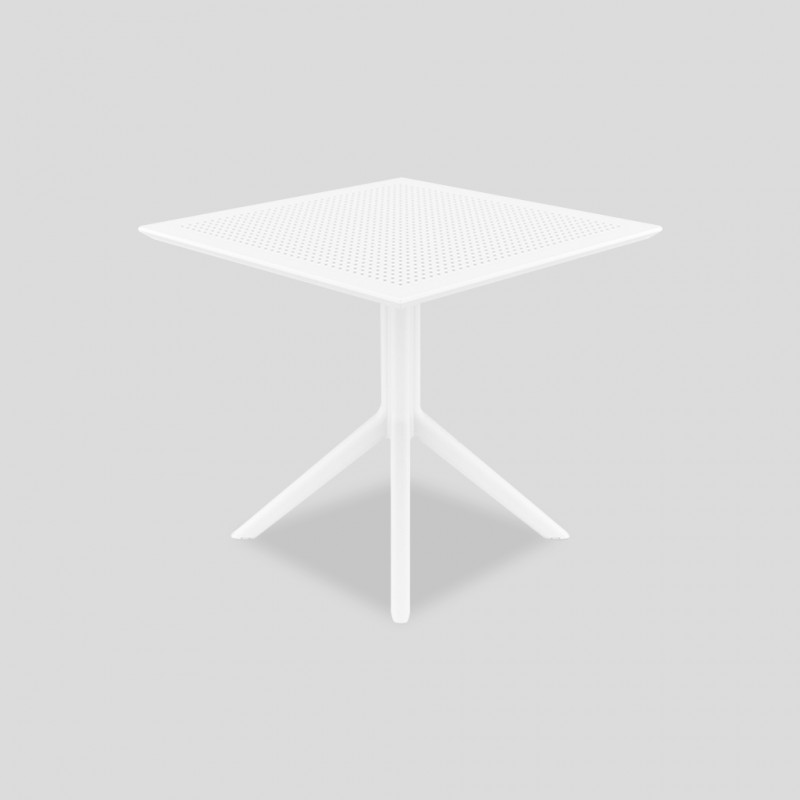 Siesta Sky Table White 80x80cm Ref 106