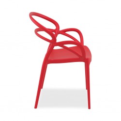 Mila Armchair Red