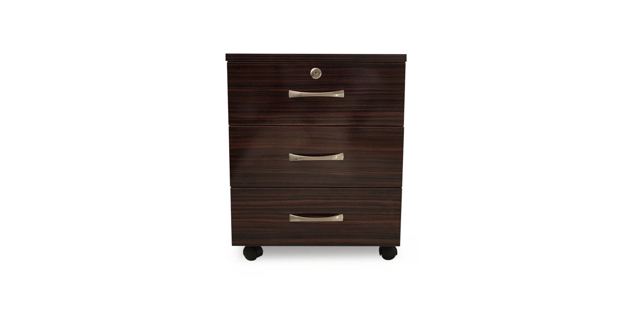 Pedestal Low Mobile 3 Drawers W410XD510XH500 mm