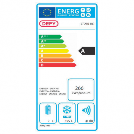 Defy CF210-HC Freezer