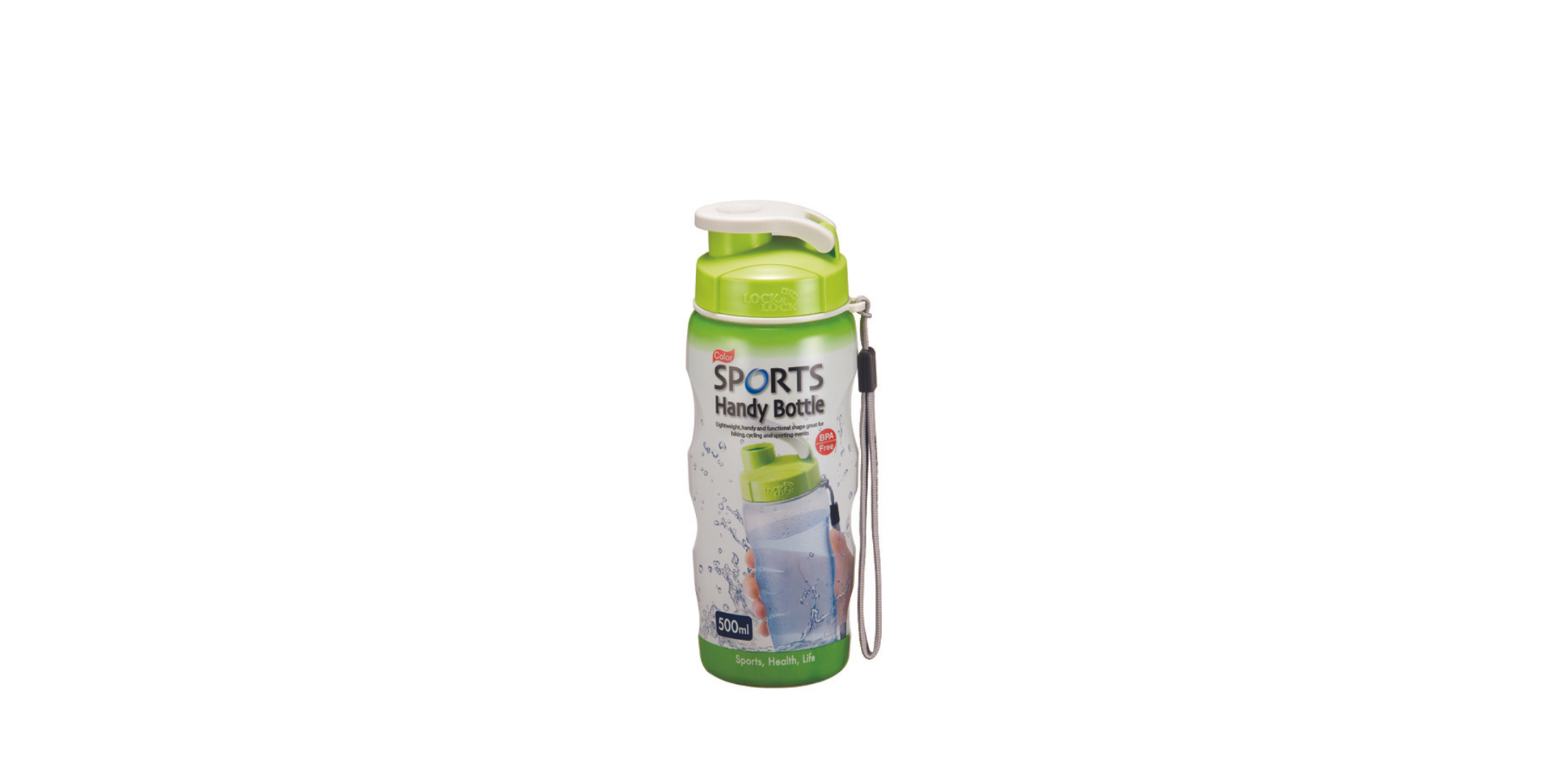 Lock & Lock HC325G HPP727G 500ml Green Color Sports Handy Bottle "O"