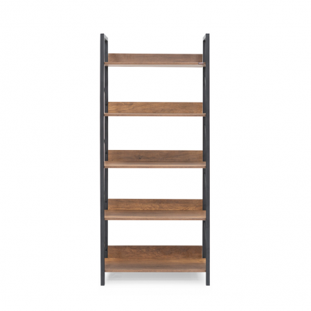Brentford Bookshelf W/5 Tiers & Metal