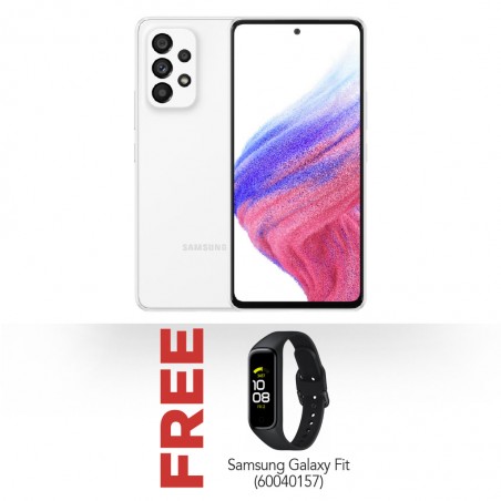 Samsung Galaxy A53 White & Free Samsung Galaxy Fit 2