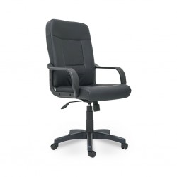 Laska Mid Back Office Chair Black With Armrest