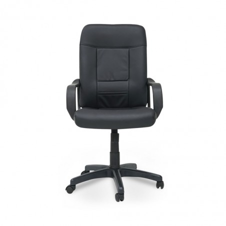 Laska Mid Back Office Chair Black With Armrest