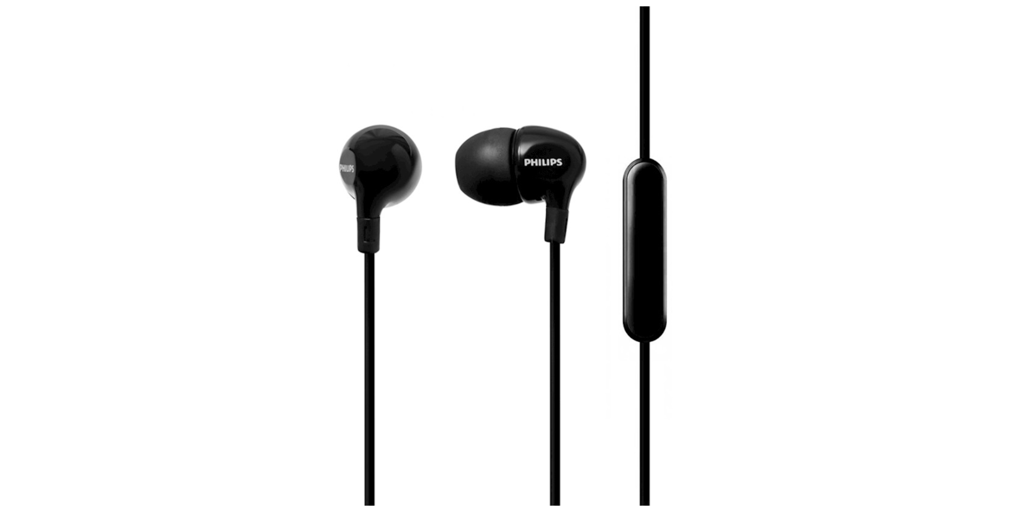 Philips Headphones In-Ear With Mic SHE3555BK
