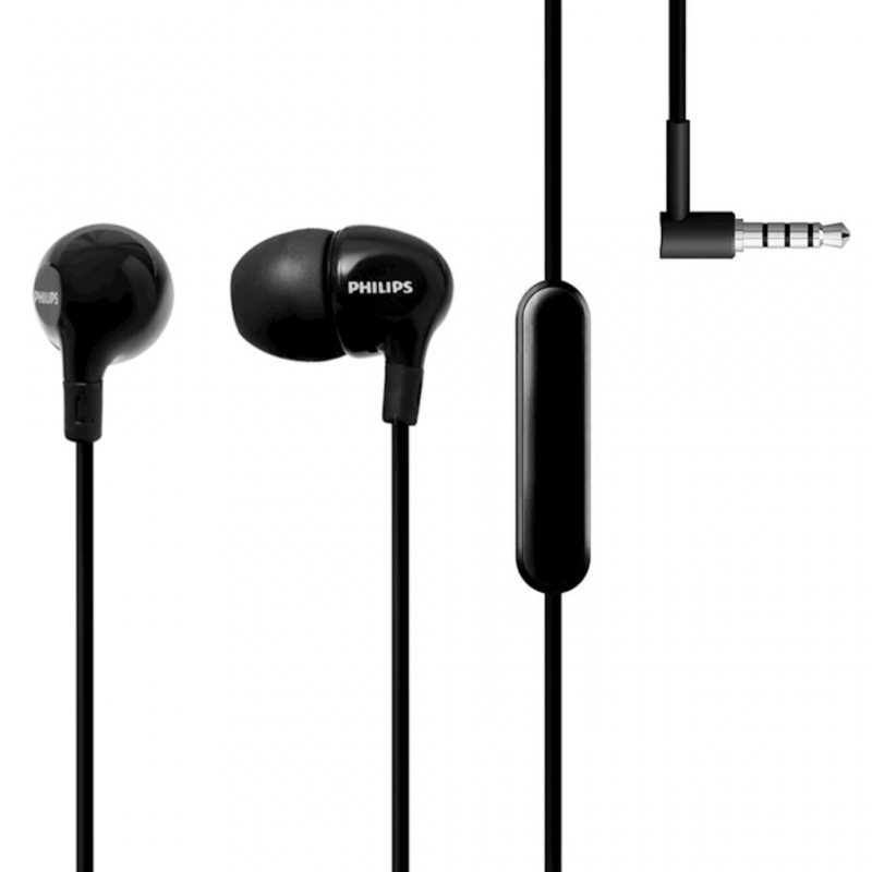 Philips Headphones InEar With Mic SHE3555BK