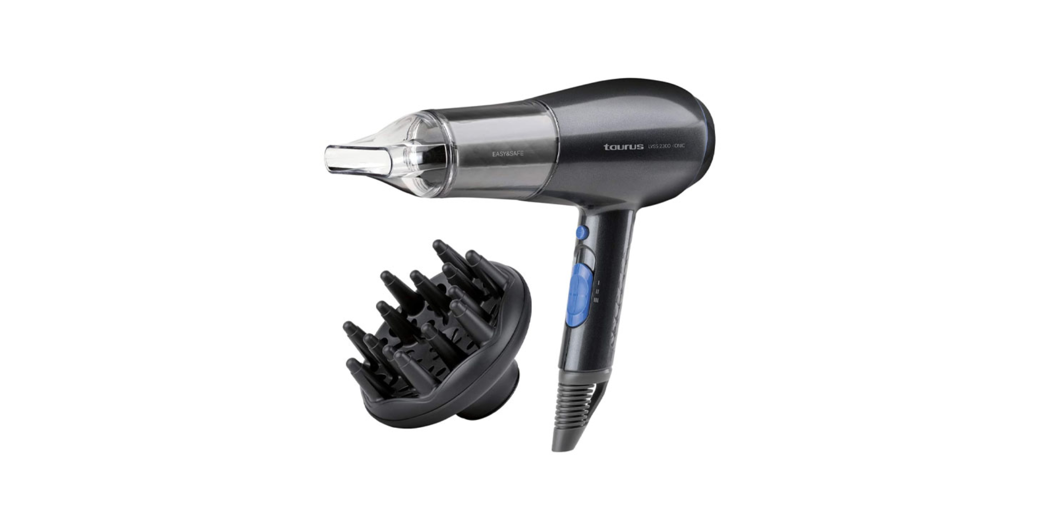 Taurus HD2200I Lyss 2300 Ionic Hair Dryer 900385000