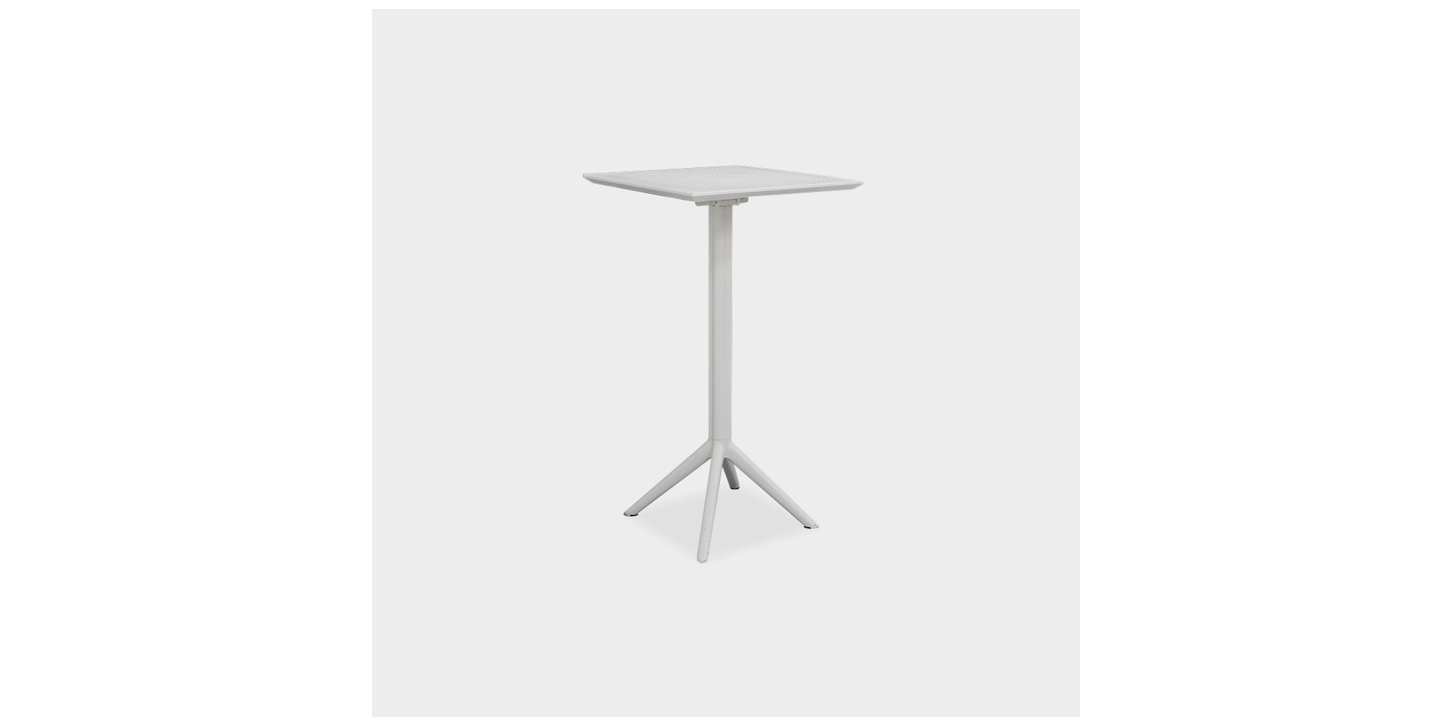 Siesta Sky Folding Bar Table White 60x60cm Ref 116