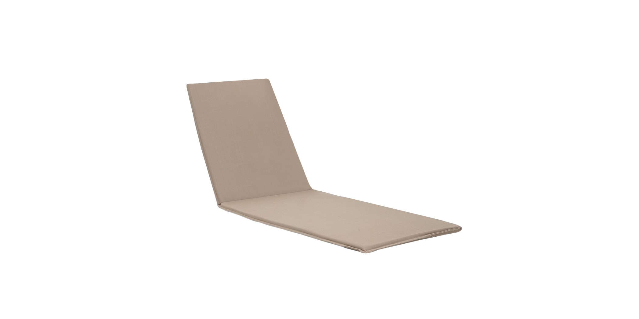 Siesta Slim Sunlounger Cushion Light Brown Ref 144