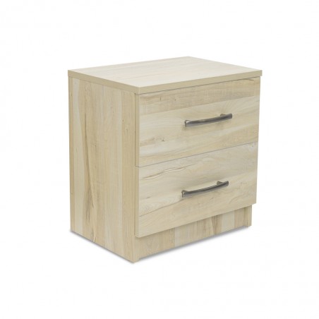 on Night Table & 2 Drawers in Melamine MDF