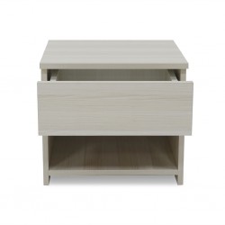 Inicio Night Table White Ash in Melamine MDF