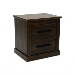 Los Angeles Nightstand Imbuia Naturale P.Board