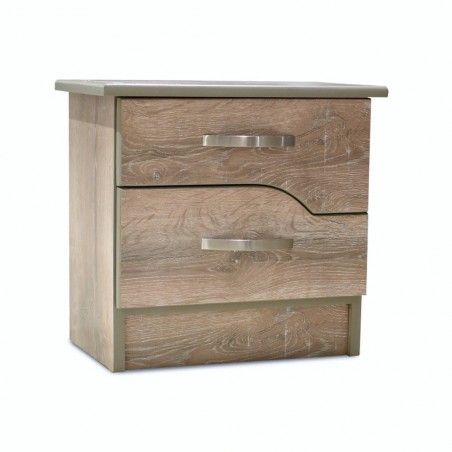 Alpine Night Table MDF Grey