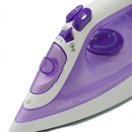 Braun 12730010-SI3042VI TexStyle 3 Violet Steam Iron