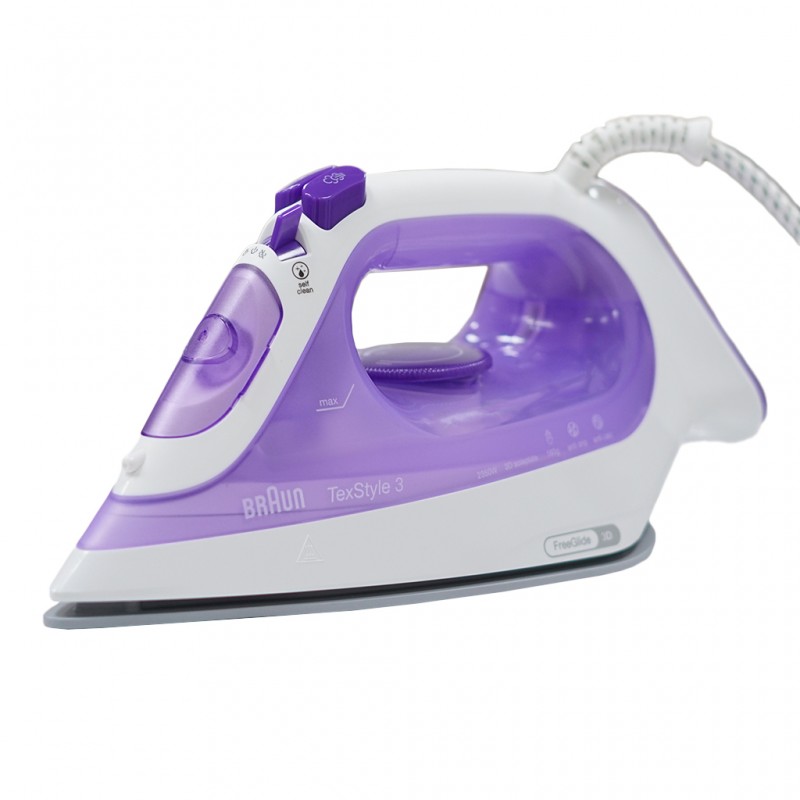 Braun 12730010-SI3042VI TexStyle 3 Violet Steam Iron