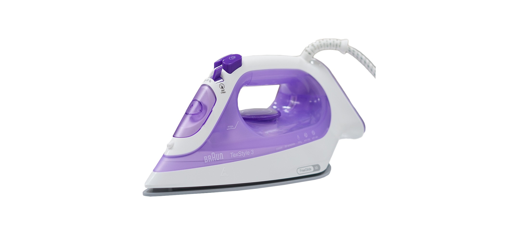 Braun 12730010-SI3042VI TexStyle 3 Violet Steam Iron