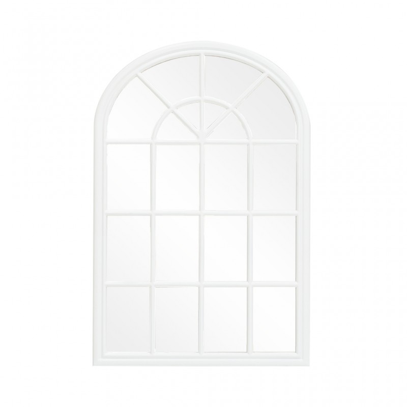 Wall Mirror Window W120xH80 cm MDF - White Finish JC-MN6214 Wall Mirror Window W120xH80 cm MDF - White Finish JC-MN6214