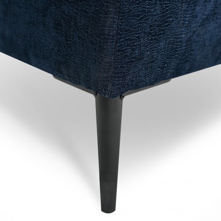 Tamarin Ottoman D.Blue Col Fabric