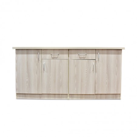 Flavi Sideboard 4 Doors MDF Grey