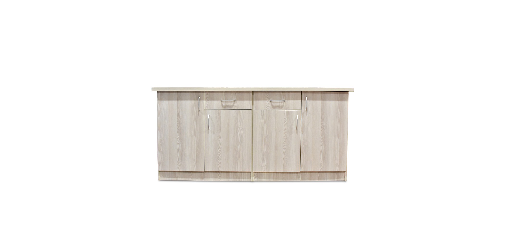 Flavi Sideboard 4 Doors MDF Grey