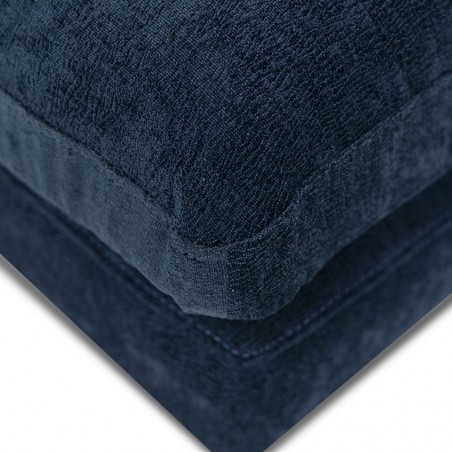Tamarin Ottoman D.Blue Col Fabric