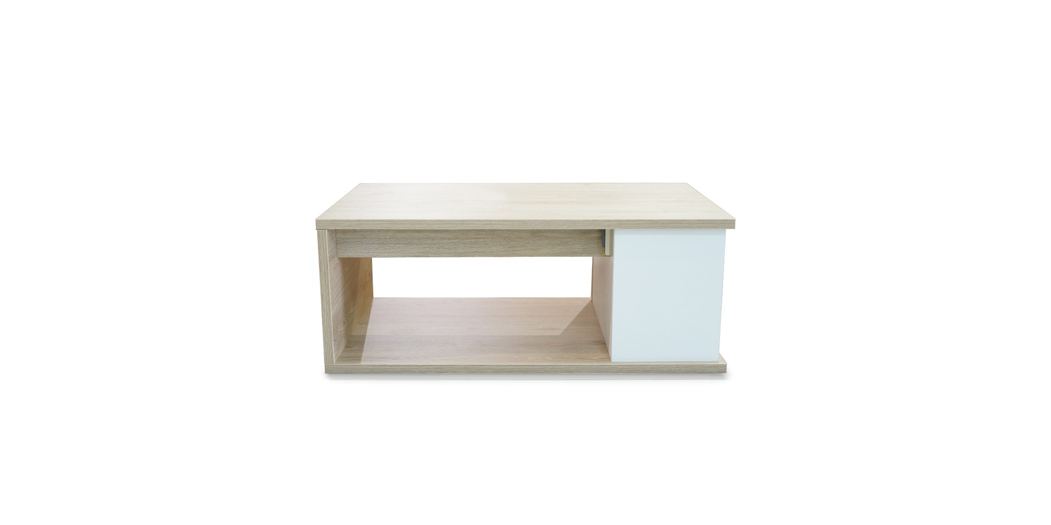 Otawa Coffee Table With Lift Top Ottawa Oak & White