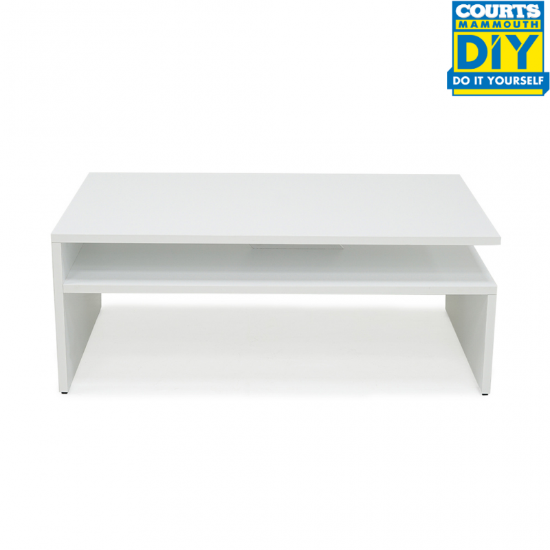 Brockley Rectangular Coffee Table Diamond White Brockley Rectangular Coffee Table Diamond White