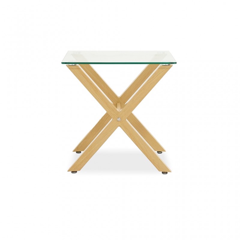 Roberto Side Table / Glass Top