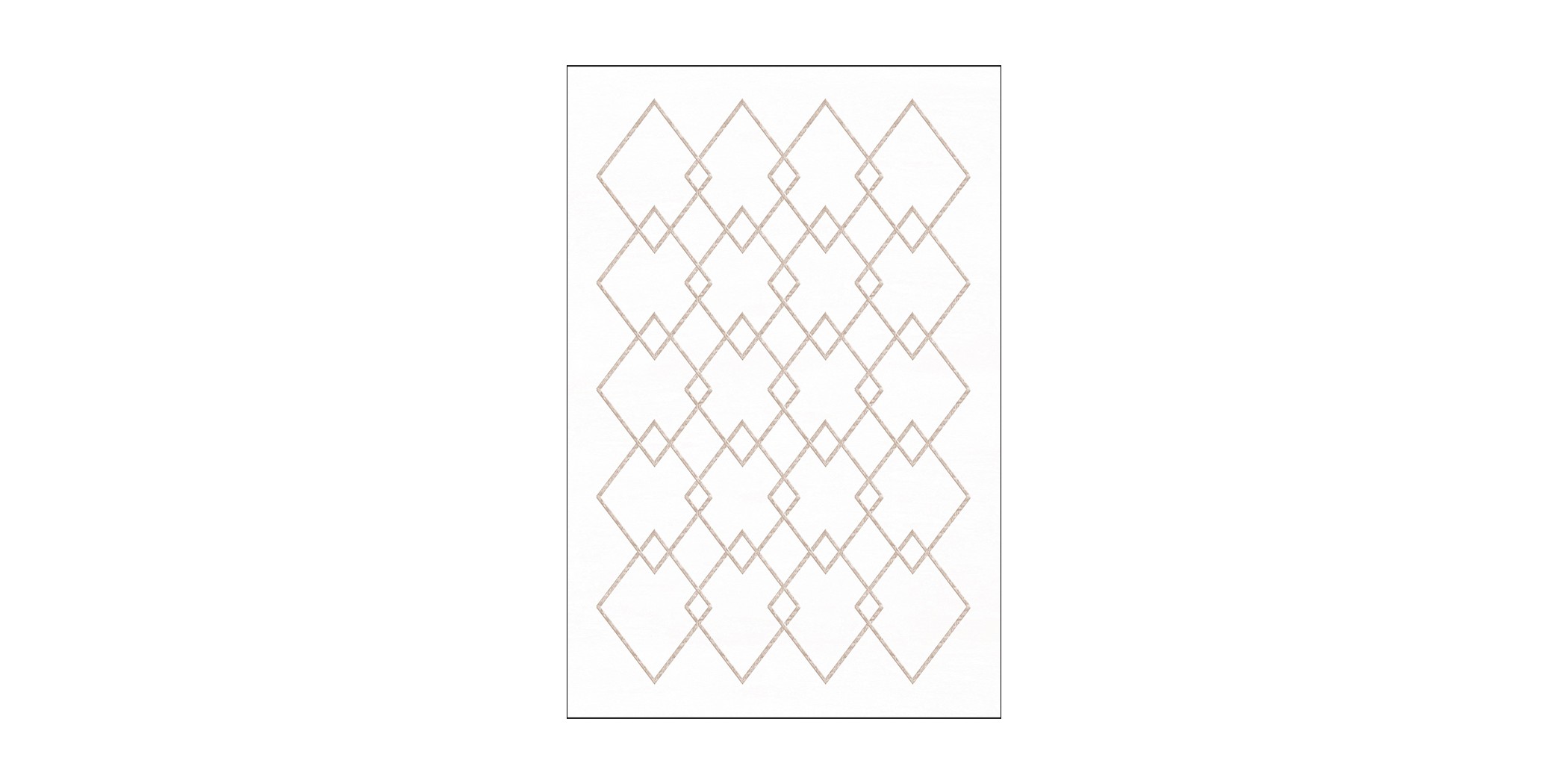 Monissa Frida Krem 120X180 Ref ERK458
