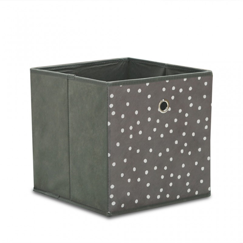 Storage Cube Boy Grey