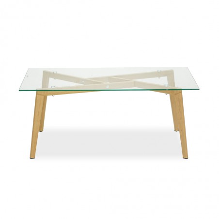 Arkadius Coffee Table/Glass Top