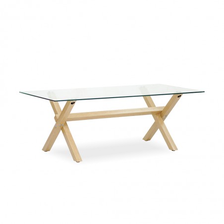 Roberto Side Table / Glass Top