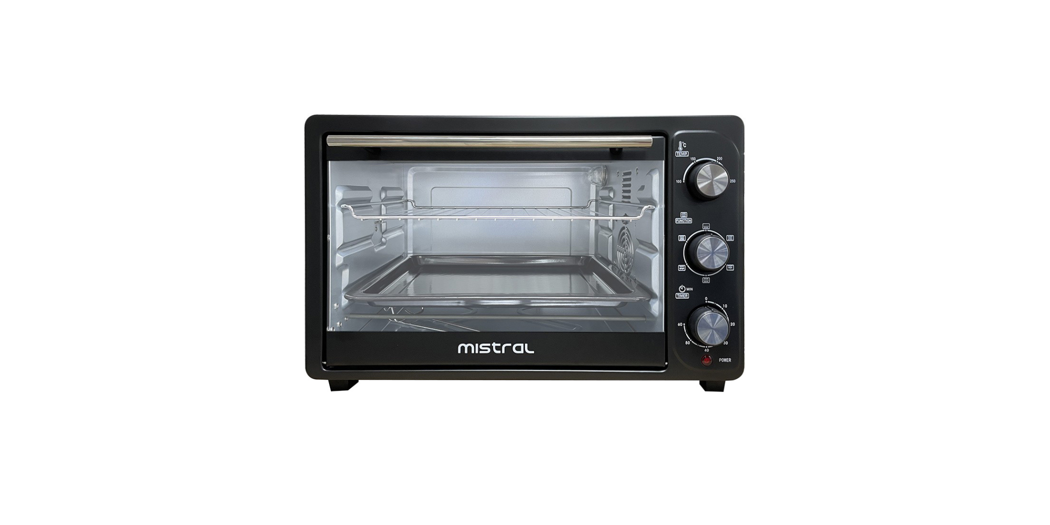 Mistral MO320C 32L Black 1500W Electric Oven