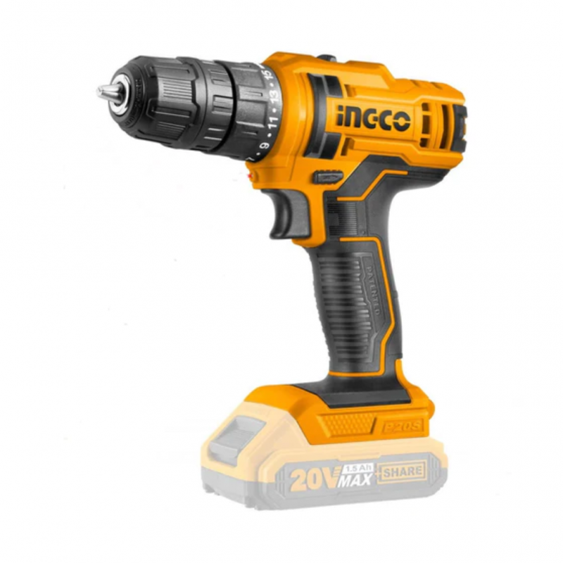 Ingco CDLI20051 Lithium-Ion Cordless Drill Ingco CDLI20051 Lithium-Ion Cordless Drill