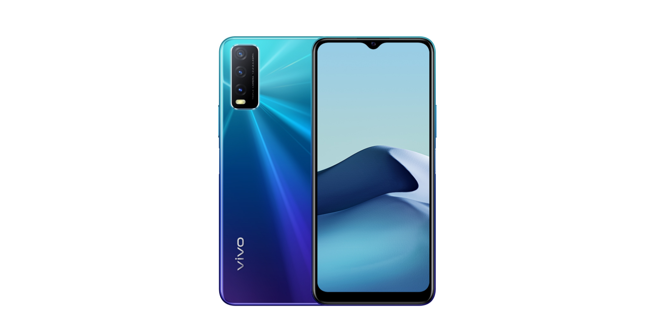 Vivo Y20 Nebula Blue