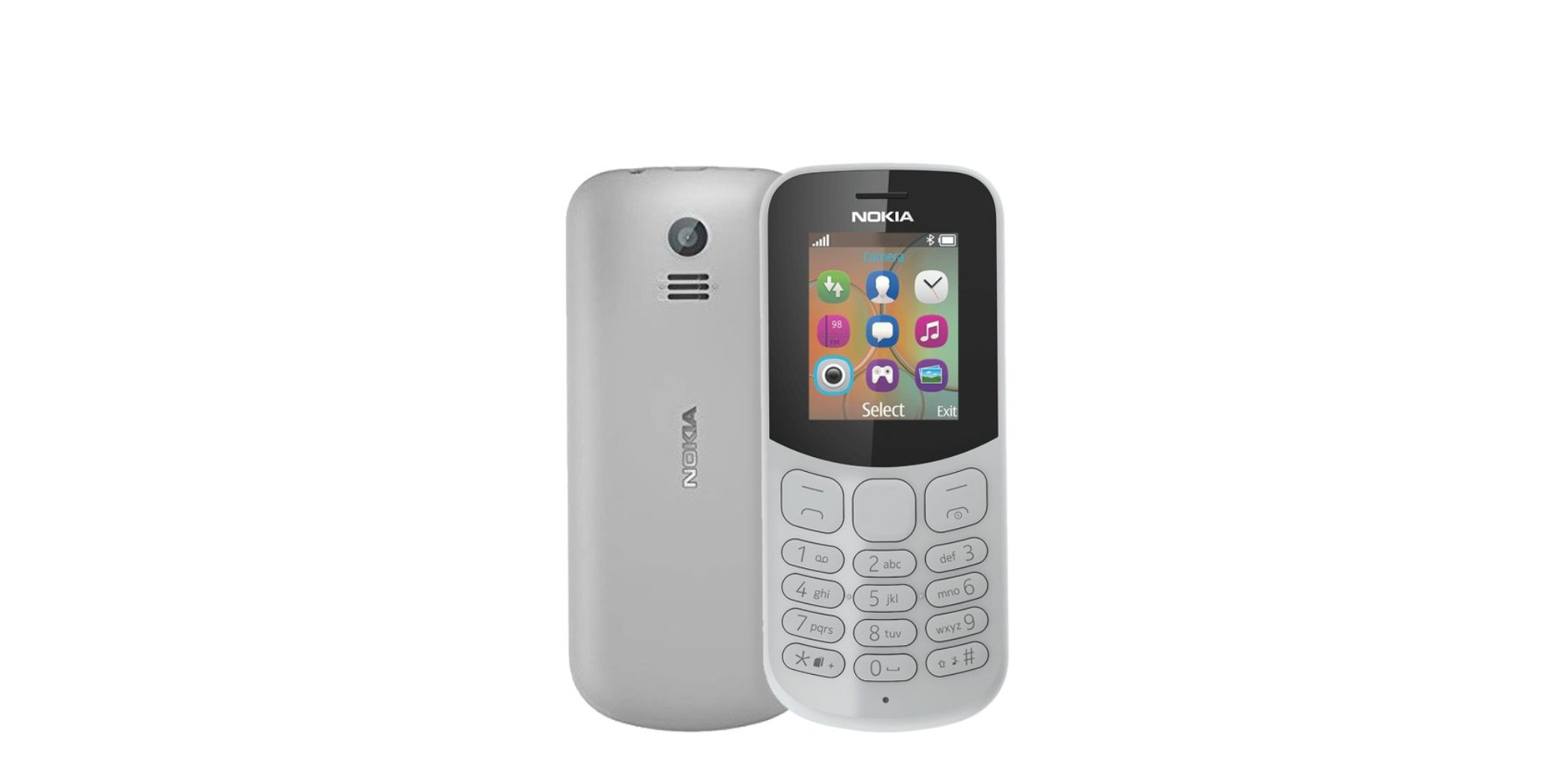 Nokia 130 DS TA-1017 AFR1 Grey