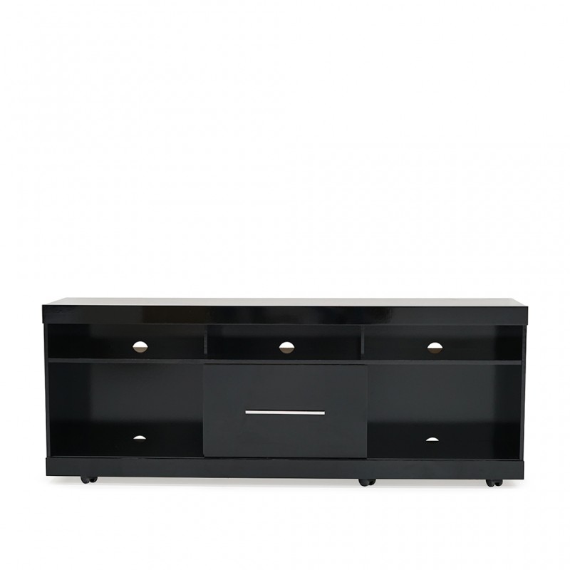 Onix Low TV Cabinet High Gloss Black Onix Low TV Cabinet High Gloss Black