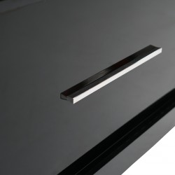 Onix Low TV Cabinet High Gloss Black