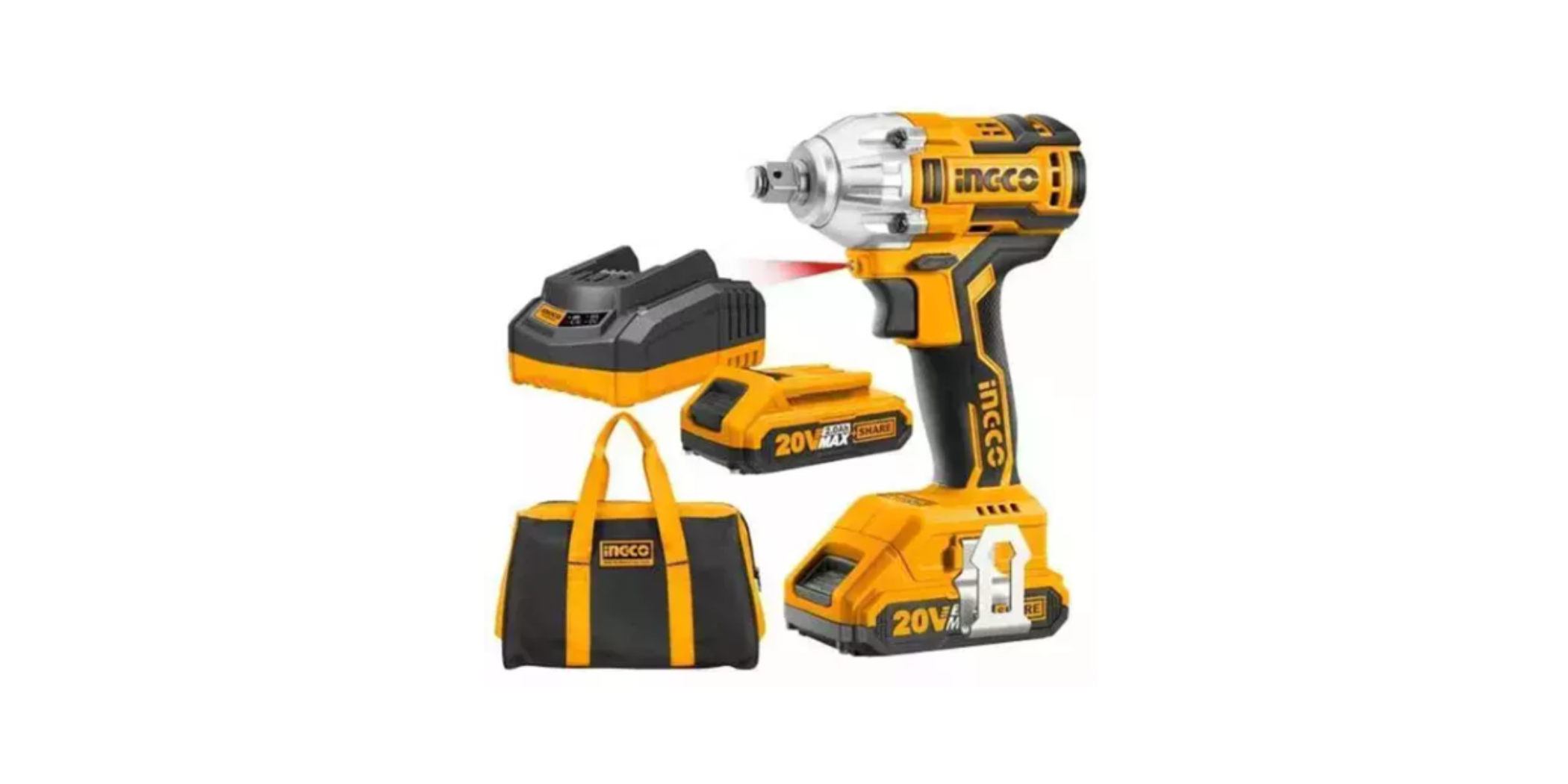 Ingco CIWLI2038 Lithium-ion Impact Wrench