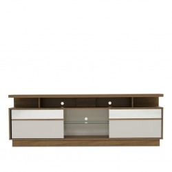 Recipe Low TV Cabinet Hazelnut/Off White PB