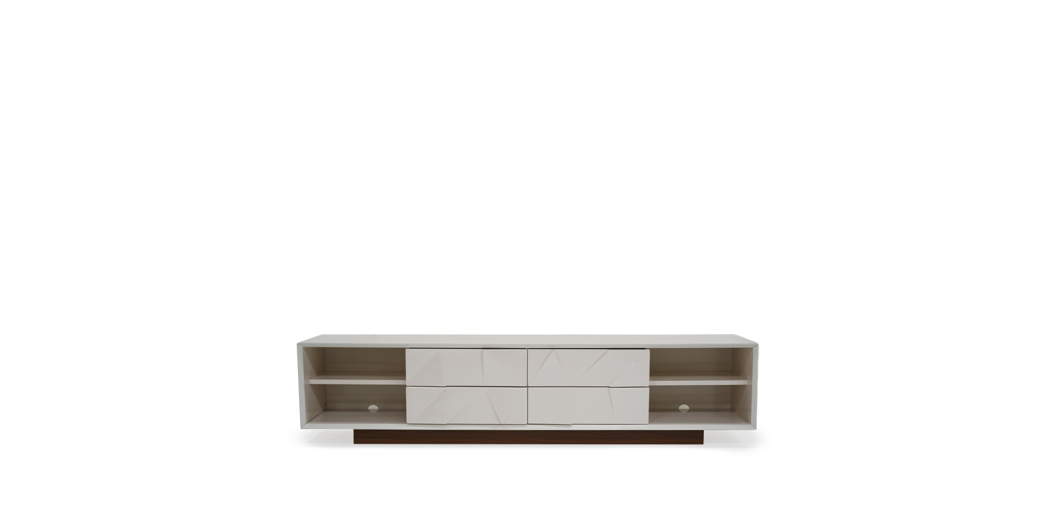 Domani Low TV Cabinet 3D Piramide