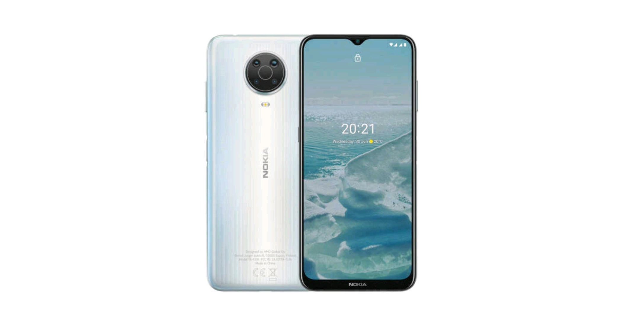 Nokia G20 TA-1365 DS 4/64 ZA Silver