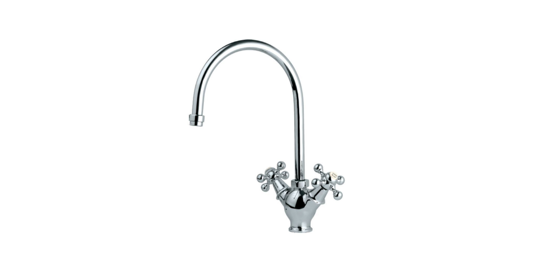 Queen Mono Sink Mixer With Swivel High Neck Spout QQT-CHR-7319B